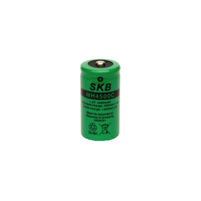 MH4500 - Batteria ricaricabile ni-mh mezza torcia c 4500mah polo consumer skb