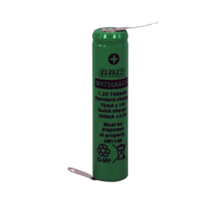 MH800AAA1P - BATTERIA RICARICABILE NI-MH MINISTILO AAA 800MAH GBC