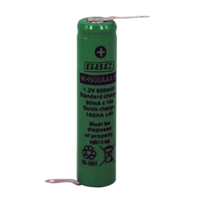 MH900AAA1P - BATTERIA RICARICABILE NI-MH MINISTILO AAA 900MAH GBC