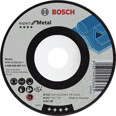 MOLA SBAVO 125 X 6,0 METALLO