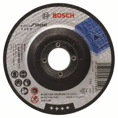 MOLA TAGLIO 115 X 2,5 METALLO C.DEPRES.