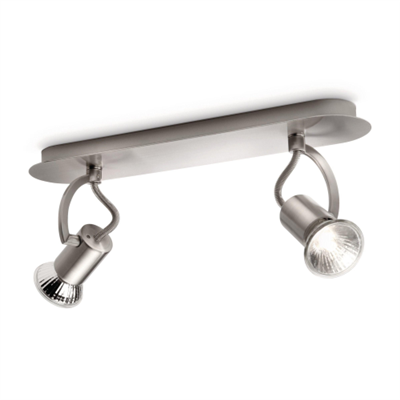 MYLIVING CADET SPOT LIGHT DOPPIO - CROMATO MATTO - 2X GU10 35W