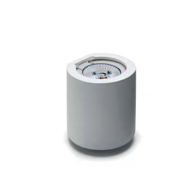 NOVANTADIECI 9010 FARETTO A PARETE CRISTALY FORMA Ø90X90 GU10 Ø50 10W 240V