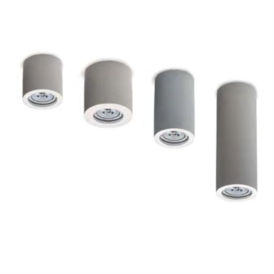 NOVANTADIECI 9010 FARETTO A SOFFITTO CRISTALY FORMA Ø90X90 GU10 Ø50 10W 240V