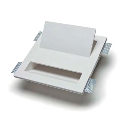 NOVANTADIECI 9010 LAMPADA A INCASSO CRISTALY VELA LISCIA 280X280 G24Q2/Q3 18/26W