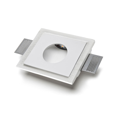 NOVANTADIECI 9010 SEGNAPASSO A INCASSO LED CRISTALY HITE Ø70 140X120 LED 3W 3000K