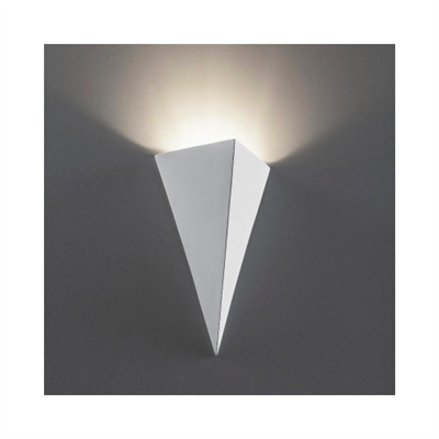 NOVANTADIECI LAMPADA DA PARETE IN GESSO 200X345X120 GU10 Ø50 50W 240V