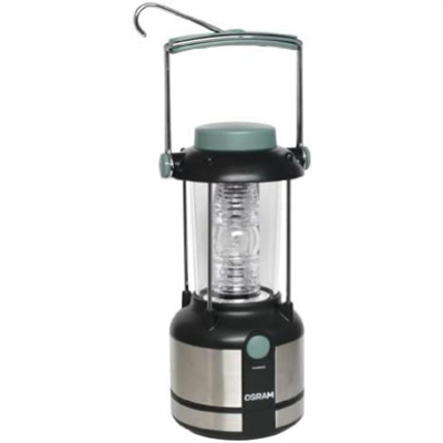 OSRAM CAMPING HALOGEN LAMPADA DA CAMPEGGIO IN METALLO E PLASTICA