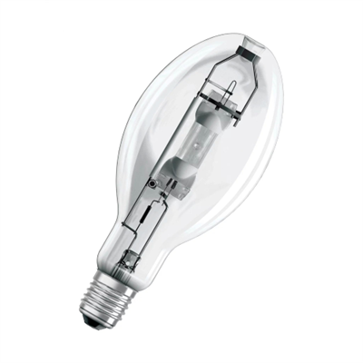 OSRAM LAMPADA AD ALOGENURI METALLICI CON TECNOLOGIA AL QUARZO POWERSTAR HQI-E 70W/WDL/CL - CLEAR - E27 - BIANCO CALDO