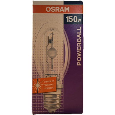 OSRAM LAMPADA AD ALOGENURI METALLICI POWERBALL HCI-E/P 150W/942 NDL CLEAR - NEUTRAL WHITE DE LUXE - E27