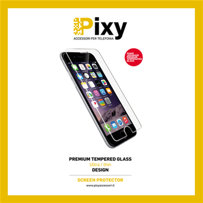 PELLICOLA IN VETRO TEMPERATO PER APPLE IPHONE 13 PRO MAX / IPHONE 14 PLUS (BLISTER 2PZ) PIXY PVT0172D