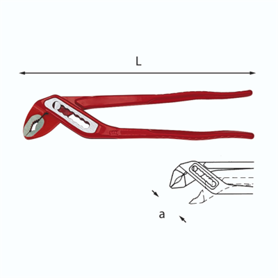 PINZA REGOLABILE 180 V 250