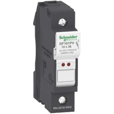 PORTA FUSIBILE TESYS DF PER FOTOVOLTAICO, CALIBRO DEL FUSIBILE 10X38, 1P, CORRENTE TERMICA CONVENZIONALE 32 A