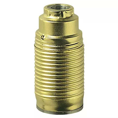 PORTALAMPADA E14 M10X1 CM+CP/FIL OTTONE