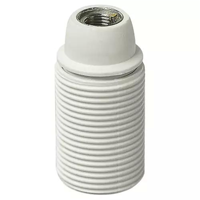 PORTALAMPADA E14 M10X1 CM/FIL BIANCO