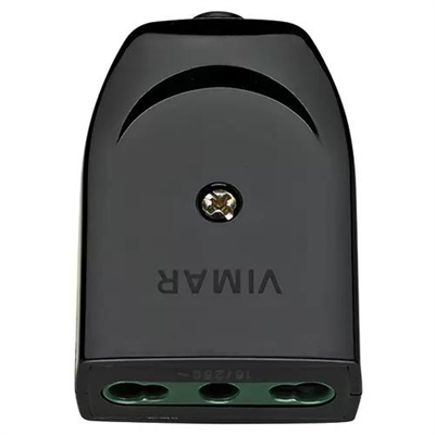 PRESA 2P+T 16A P17/11 ASSIALE NERO