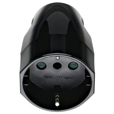 PRESA 2P+T 16A P30 ASSIALE NERO