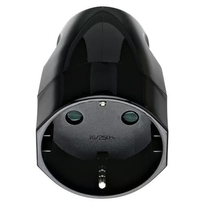 PRESA 2P+T 16A TEDESCO ASSIALE NERO