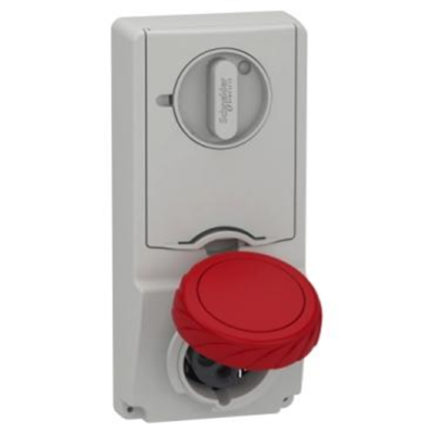 PRESA DA INCASSO INTERBLOCCATA CON FUSIBILE UNIKA IP65 16A 380V 3P+T