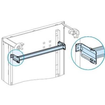 PRISMA - SISTEMA G - GUIDA REGOLABILE PER APPARECCHI MODULARI