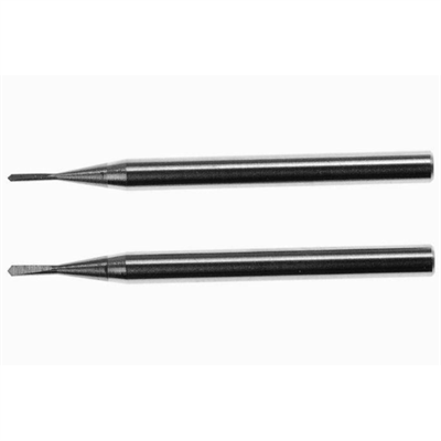 PROXXON SET 2 PUNTE FRESE IN METALLO DURO 0,6MM E 0,8MM