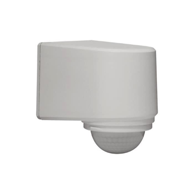 RILEVATORE DI MOVIMENTO DA PARETE SERIE "ZERO" - IP44 - COLORE BIANCO