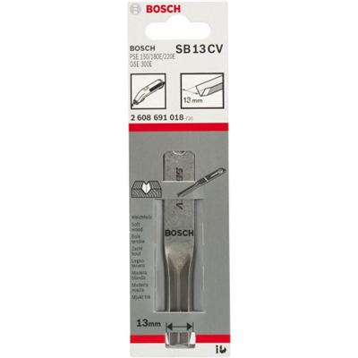 SCALPELLO A V DA LEGNO SB 13 CV, 13MM PER BOSCH PSE 150/180 E/220E/GSE 300E