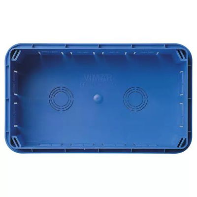SCATOLA DA INCASSO, AZZURRO. DIMENSIONI: 225,5X127,5X70 MM