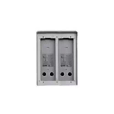 SCATOLA DA PARETE CON CORNICE 2 PLACCHE 2M