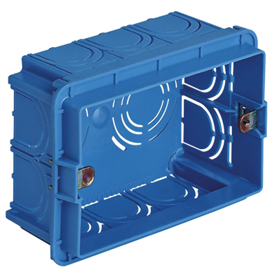 SCATOLA INCASSO RETTANGOLARE 3M AZZURRO