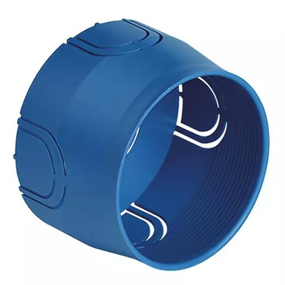 SCATOLA INCASSO ROTONDA Ø60MM AZZURRO