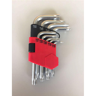 SET 9PZ CHIAVI MASCHIO TORX CORTE
