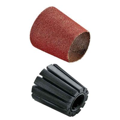 SET CODOLO E BUSSOLA ABRASIVA (CONICA) 80