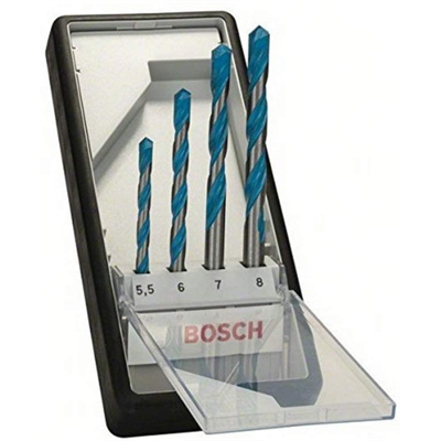 SET PUNTE UNIVERSALI ROBUST LINE MULTI CONSTR. 4 P - 5.5/6/7/8 MM