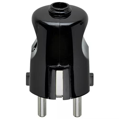 SPINA 2P+T 16A TEDESCO ASSIALE NERO