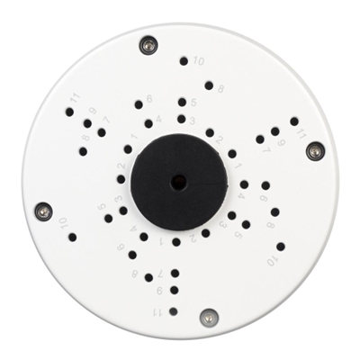 SUPPORTO STAFFA VULTECH VS-BKC5B PER TELECAMERE SERIE VS IN ALLUMINIO PER ESTERNI OTTICA FISSA (LXAXP) Ø 10 X 5,5 CM