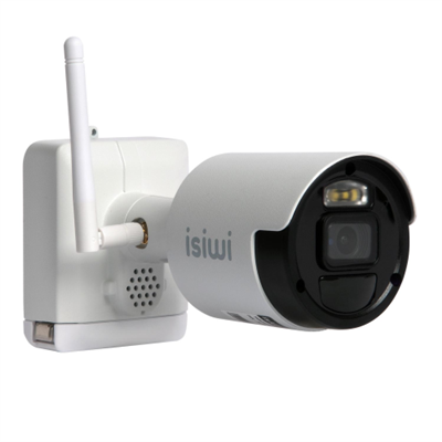 TELECAMERA ISIWI WIRELESS ISW-BFBTA4MP GEN1 PER KIT CONNECT 4MPX CON FUNZIONE PIR H265 IP66 AUDIO BIDIREZIONALE