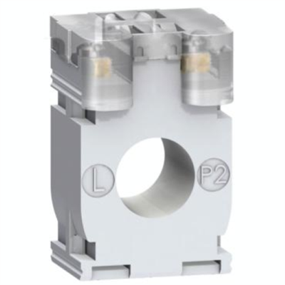 TRASFORMATORE AMPEROMETRICO TROPICALIZZATO - 125/5A- PER CAVI D.21MM