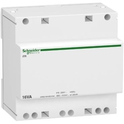 TRASFORMATORE DI SICUREZZA ITR 16VA 12/24VCA