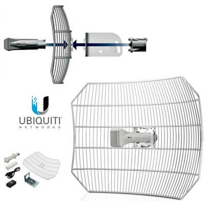 UBIQUITI AirGrid M5 AG-HP-5G23 - CPE access point outdoor POE 5GHz 23dBi