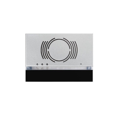 URMET FRONTALE PER POSTO ESTERNO AUDIO, ALPHA, NERO