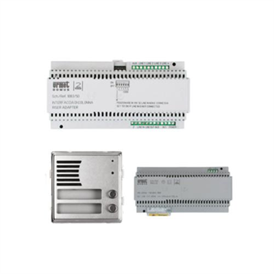 URMET KIT COLONNA SECONDARIA AUDIO SINTHESI S2, SISTEMA 2VOICE