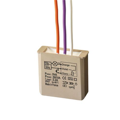 URMET MODULO DIMMER ELETTRONICO TEMPORIZZABILE MULTIFUNZIONE 500W MTV500E