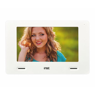 URMET VIDEOCITOFONO CXMODO, 7" TOUCHSCREEN, SUPPLEMENTARE PER KIT 2 FILI GAMMA 1722