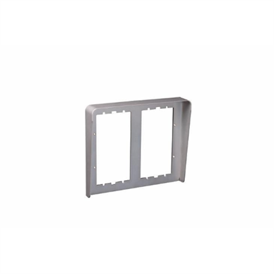 URMET VISIERA ANTIPIOGGIA SINTHESI STEEL, 2 FILE 4 MODULI