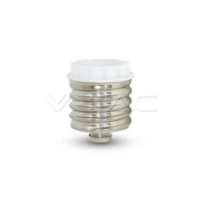 V-TAC ADATTATORE PER LAMPADINE DA E40 A E27 - SKU 3417