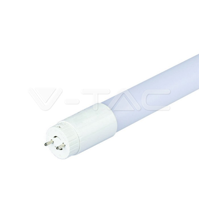 V-TAC PRO VT-061 SMD TUBO LED NANO PLASTIC T8 G13 10W CHIP SAMSUNG LAMPADINA 60CM - LUCE BIANCO NATURALE - SKU 651