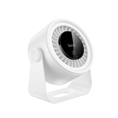 VENTILATORE DA SCRIVANIA HOCO HX66 BIANCO