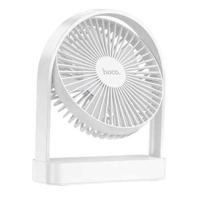VENTILATORE DA SCRIVANIA ULTRA SLIM HOCO HX65 BIANCO