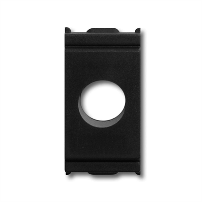 VI-ID ADATTATORE PER LA SERIE CIVILE VIMAR IDEA ® DI COLORE NERO CON 1 FORO PER LE PRESE A 1 USCITA (SPI E SPF)